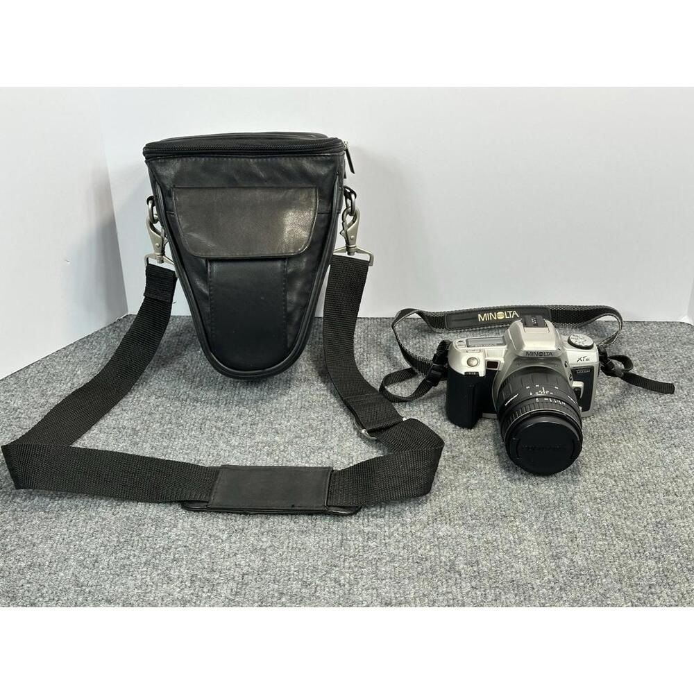 MINOLTA MAXXUM XTSI CAMERA QUANTARAY LENS 28-80MM 1:35-5.6‎ BAG NOT TESTED
